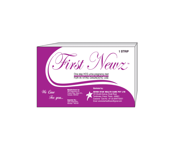 First Newz One-Step hCG Urine Pregnancy Test