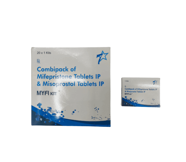 MYFI MTP Kit – Mifepristone & Misoprostol Combipack