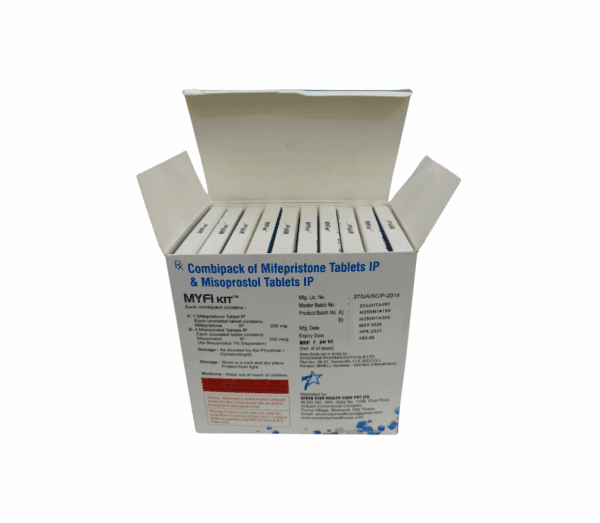 MYFI MTP Kit – Mifepristone & Misoprostol Combipack